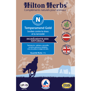 Temperamend Gold - Calmant naturel pour chevaux- Hilton herbs
