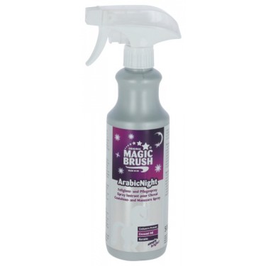 Spray lustrant pour cheval arabicnight MagicBrush KERBL